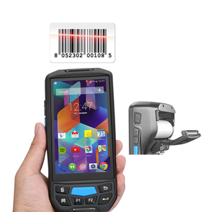 WiFi GPS Rugged 1D 2D Pda Barcode Scanner Android LF/<strong>HF</strong>/UHF Handheld RFID <strong>Reader</strong> for Library Courier Terminal Device