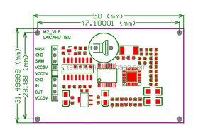 Lettore RFID attivo a lungo raggio Taidacent 13.56mhz modulo RFID a lungo raggio RS232 TTL lettore di schede di controllo accessi porta seriale