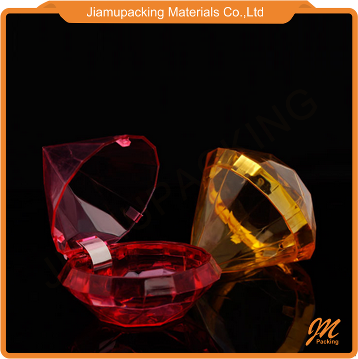 Transparent Unique Shape Candy Box, Luxury Chocolate Packaging Food Grade