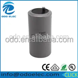 Capacitor de partida 330v 700uf em caixa de metal