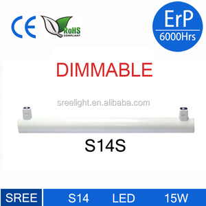 <strong>6W</strong> <strong>LED</strong> Fluorescent Lamp S14 Tube Light 3000K Warm White S14s 500mm