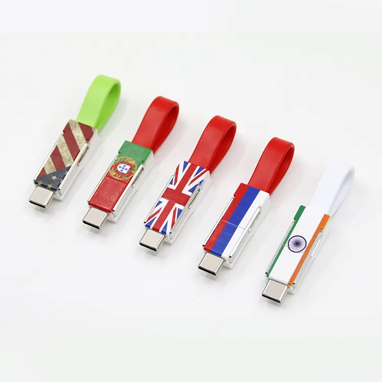 New product ideas 2022 Import Mobile Phone Accessories 3 in 1 keychain charger magnetic usb cable for android and type C
