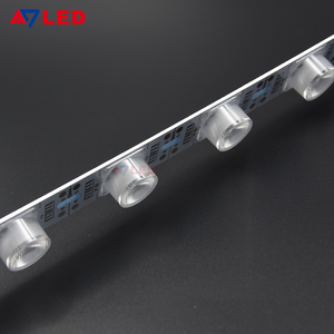 28.8ワットハイパワーledリニアストリップライト12v smd 3030 ledバーとレンズ