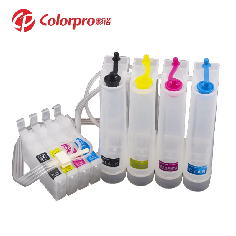 Hot sale compatible Ciss bulk ink for XP-101 XP-201(T1951 T1952 T1953 T1954) with pigmemt/dye ink and chip