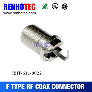 RF连接器F型公母同轴压缩电缆连接器RG174/RG6/RG59扭转开 - Product Image 3