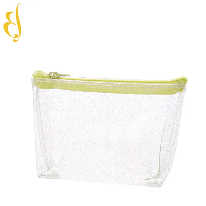 Neceser de viaje transparente impermeable bolsa de maquillaje cosmético personalizada de PVC para viajes