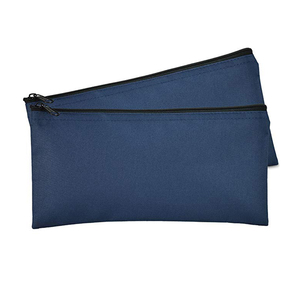 กระเป๋าธนาคารผ้าใบกระเป๋าใส่เงินกระเป๋าใส่เหรียญมีซิป - Product Image 2