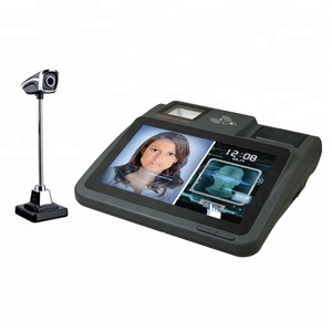 SDK-Dispositivo de reconocimiento facial de 10,1 pulgadas, dispositivo de reconocimiento facial plano para sistema de gestión de visitantes con impresora de recibos incorporada, GC-039EV - Product Image 4