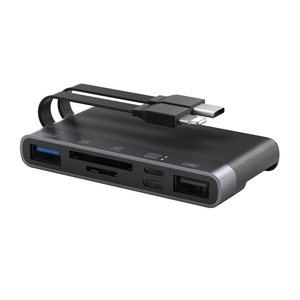 NEEXXT NK1048HD 6 in 1 Multi funzione ad alta velocità lettore di schede per il telefono cellulare USB 3.0 ad alta velocità di trasferimento TF SD lettore di schede - Product Image 1