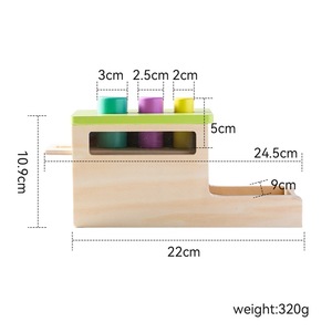 Yuci חינוכי yuci montessori סט משחק עם מדריך הורים ספר הדרכה קוגניטיבי חינוך קוגניטיבי