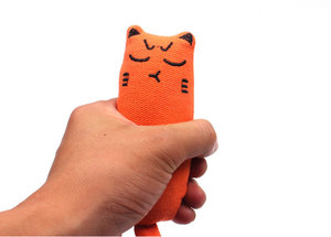 Tela de algodón puro para mascotas, juguete que contiene hierba gatera para gatos, venta al por mayor de fábrica - Product Image 6