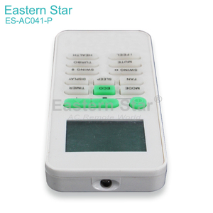 ES-AC041-P AC รีโมทอัจฉริยะจอแสดงผลดิจิตอล LED IC แบบอ่อนสำหรับ videocon เครื่องปรับอากาศรีโมทคอนโทรล38kHz ใหม่ ABS 14คีย์ - Product Image 3