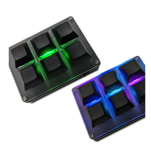 Teclado personalizado inalámbrico de 6 teclas 2,4G USB Bt Modo triple Botones intercambiables en caliente Personalización de teclas - Product Image 3