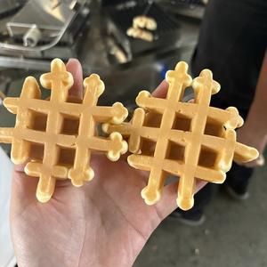 Hoge Kwaliteit Commerciële Wafelijzer Machine Roestvrijstalen Temperatuur Tijdregeling Wafelijzer Wafer Machine - Product Image 6