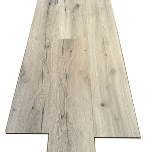 Trung Quốc 12 mét AC5 Sồi trắng nhanh chóng bước HDF bấm vào gỗ cái nhìn <span class=keywords><strong>Laminate</strong></span> sàn underlay - Product Image 2