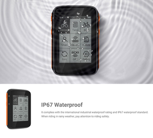 <strong>Wireless</strong> Big Display Storing Motion Data Bike <strong>Computer</strong> Waterproof GPS <strong>Cycling</strong> <strong>Computer</strong> - Product Image 5