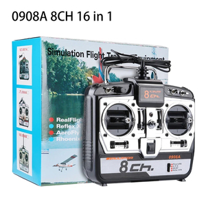 0904A <strong>6CH</strong> / 0908A 8CH 16in1 <strong>RC</strong> Flight Simulator W/ CD Support G7 Phoenix 5 XTR for <strong>RC</strong> FPV Racing Drone Helicopter Quadcopter - Product Image 2