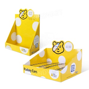 定制零售Pos玩具店儿童纸板地板Funko流行产品架娃娃商品纸展示架 - Product Image 5