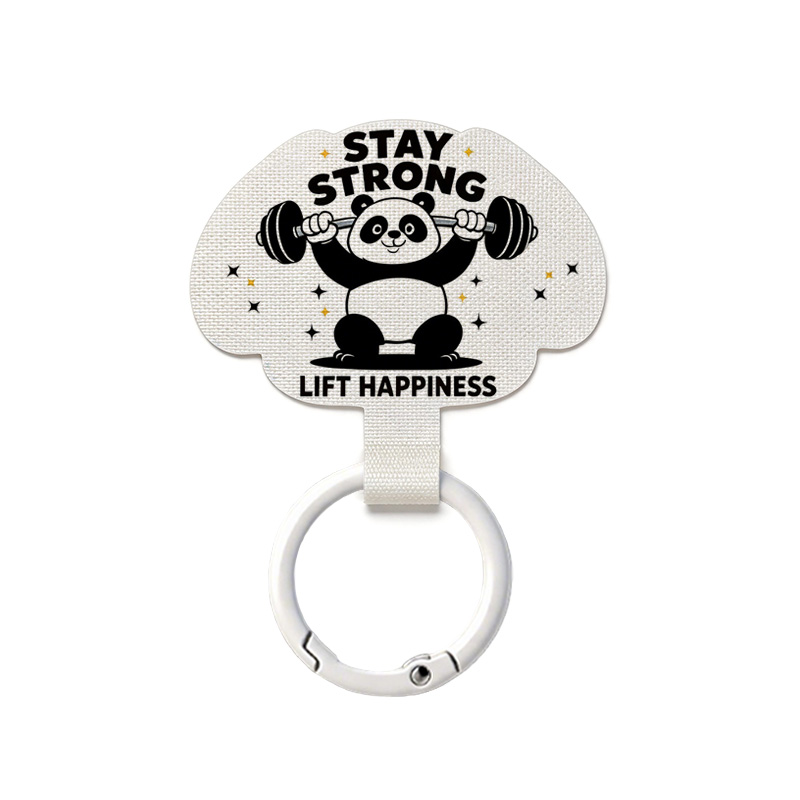 Panda Weightlifting Pattern Pad