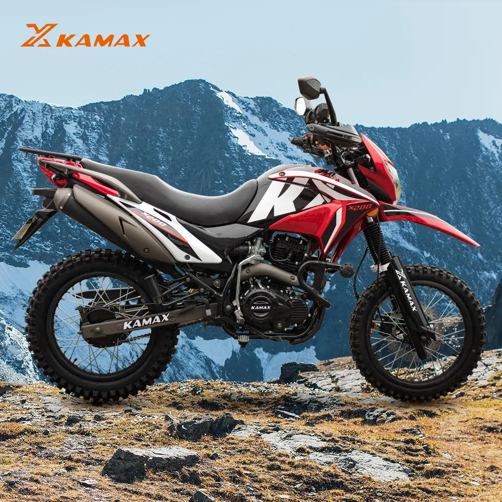 Kamax Enduro chéo off road Enduro xe máy 200cc Dirt Bike Moto 200cc Enduro xe máy