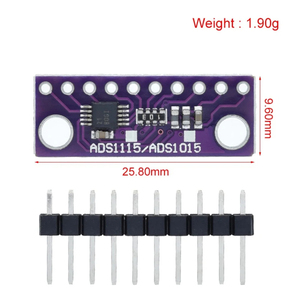 ADS1115 16 Bit I2C Module Precision <strong>ADC</strong> 4 Channel Development Board Pro Gain Amplifier 2.0V to 5.5V RP - Product Image 3