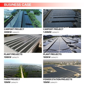 120kw混合太阳能系统带锂电池的离网太阳能光伏系统太阳能发电机 - Product Image 2