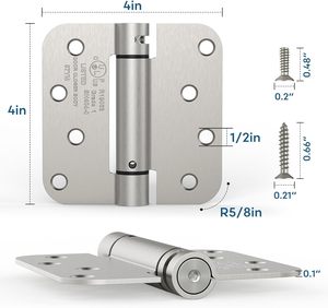 Nhà Máy Bán Buôn Mùa Xuân Cổng Bản Lề Có Thể Tháo Rời Bản Lề Thép Không Gỉ Mùa Xuân Bản Lề Cho Bên Trong Bên Ngoài Cửa - Product Image 6