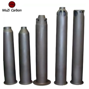 R carbon tự nhiên cao tinh khiết Graphite vòi phun tùy chỉnh alumina Graphite vòi phun lò nồi che khuôn - Product Image 2