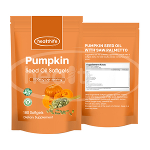 Kruidensupplementen Zagen Palmetto En Pompoenpitolie Softgels Zachte Capsules Aangepaste Verpakking - Product Image 2