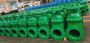 TKFM api 6a чугунное мягкое уплотнение dn40 pn 16 фланцевое задвижное клапан цена - Product Image 5