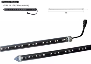 RGB запрограммированный 24 В IP65 дискотечный светильник висит SPI/DMX светодиодный метеор пиксельный свет дождь падение гирлянда - Product Image 4