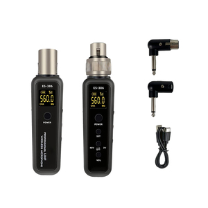 GAW-MA17 2024 OEM/ODM profesyonel kablosuz sistem kablolu dinamik mikrofon için verici alıcı UHF kablosuz adaptör kullanımı - Product Image 6