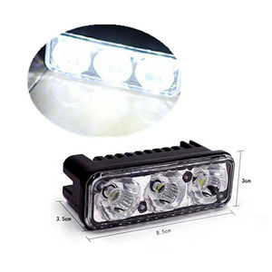 2個3 LEDハイパワースーパーホワイトカーデイタイムランニングライトフォグランプSUVバントラックボート用 - Product Image 4