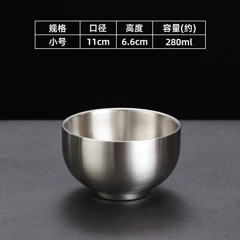 11cm stemmed bowl (silver)