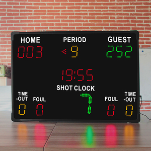 Teetie CP43 Varsity ginnasio facile da usare tabellone segnapunti da basket Timer per ogni livello di gioco - Product Image 3
