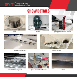 Hot Quartz Sand shake Sifter sílica peneira vibratória peneira vibratória Rock Vibrator