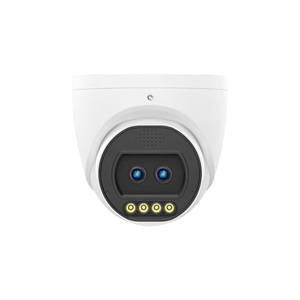 YGHT 4MP 1/2.8 "CMOS Cámara IP interior de doble lente con visión nocturna a todo color Detección humana Audio bidireccional Cámara de seguridad para el hogar