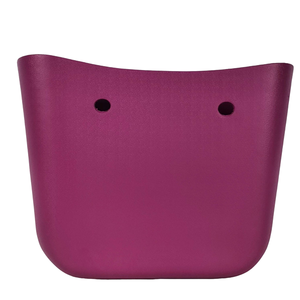 Solo cuerpo de bolso rojo morado