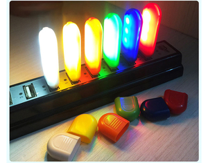 Mini USB Light Portable 3 LED lettura della luce del libro per i regali di promozione della luce della tastiera del PC del Computer - Product Image 4