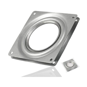 Modern 360 Degree <strong>Rotating</strong> Base Turntable Hollow Square Bookshelf for Sofa Kitchen Application - Product Image 4