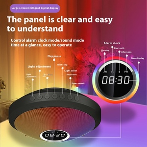 Portátil de alta calidad para altavoz Bluetooth con iluminación LED RGB Audio inalámbrico impermeable para el hogar Potencia de salida de 3W para uso en exteriores - Product Image 3