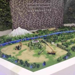 Customized <strong>3D</strong> <strong>Building</strong> Model <strong>Architectural</strong> Design Planning Proportion for Apartment Villa Plastic Sand Table Model with Landform