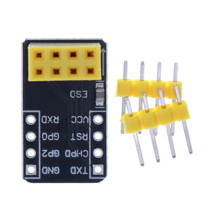 ESP-01 Esp8266 ESP-01S Modell des seriellen Breadboard-Adapters ESP8266 zum WiFi-Transceiver-Modul Breakout-UART-Modul - Product Image 1