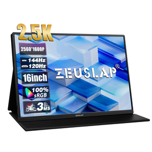 Schermo di alta qualità QHD IPS schermo Lcd schermo per Computer Gaming schermo 16 pollici 144hz Monitor da gioco per Desktop Laptop - Product Image 1