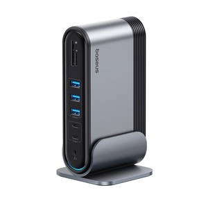 Baseus 17合1升级坞站3 HDMI兼容100W PD <span class=keywords><strong>Usb</strong></span>集线器笔记本电脑配件