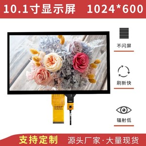 10,1-Zoll-TFT-LCD-LCD-Farbbildschirm Universelle RGB-Schnitts telle IPS Full View Serial Port-Bildschirm 1024*600 - Product Image 3