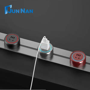 Entrega rápida Desmontable Montado en la pared Sistema de toma de corriente de riel de alimentación multifuncional Enchufe eléctrico estándar del Reino Unido Conectividad WiFi - Product Image 3