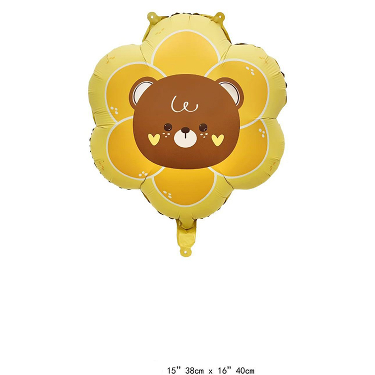 Oso de flores
