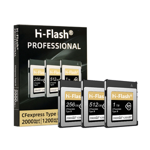 En Stock Tarjeta de memoria de alta velocidad de capacidad real al por mayor 1TB Cfexpress Tipo B Tarjeta 512GB de memoria flash 256GB Tarjeta Cf - Product Image 3