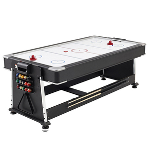 Juego de mesa de hockey de aire económico convertible mesa de billar multijuego cuatro en uno con tenis de mesa - Product Image 2